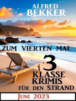 Zum vierten Mal 3 klasse Krimis für den Strand Juni 2023