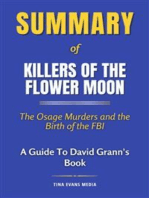 Summary of Killers of the Flower Moon