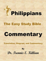 Philippians: The Easy Study Bible Commentary: The Easy Study Bible Commentary Series, #50