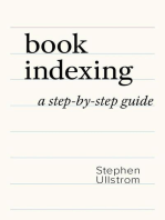 Book Indexing: A Step-by-Step Guide