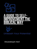 A Guide to Self-Improvement the biblical way