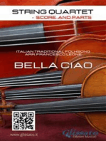 Bella Ciao - String Quartet (score and parts): intermediate level