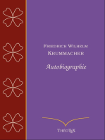 Friedrich Wilhelm Krummacher, autobiographie