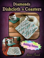 Diamonds Dishcloth & Coasters