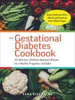 The Gestational Diabetes Cookbook: 101 Delicious, Dietitian-Approved Recipes for a Healthy Pregnancy and Baby