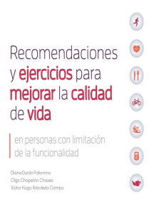 Recomendaciones y ejercicios para mejorar la calidad de vida de Diana ...