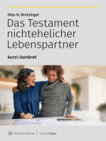 Das Testament nichtehelicher Lebenspartner