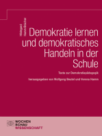 Demokratie Lernen und demokratisches Handeln in der Schule