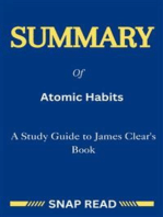 Summary of Atomic Habits: A Study Guide to James Clear's Book: An Easy & Proven Way to Build Good Habits & Break Bad Ones