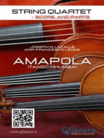 Amapola - String Quartet (score and parts)