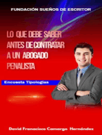 Lo que debe saber antes de contratar un abogado penalista