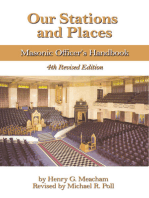 Our Stations and Places: Masonic Officers Handbook