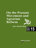On the Peasant Movement and Agrarian Reform: Sison Reader Series, #15
