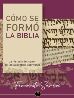 Cómo se formó la Biblia