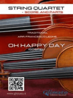 Oh Happy Day - String quartet (score & parts)