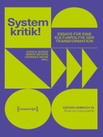 Systemkritik!: Essays für eine Kulturpolitik der Transformation