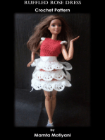 Ruffled Rose Dress | Crochet Pattern