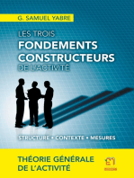 Les trois fondements constructeurs de l'activité