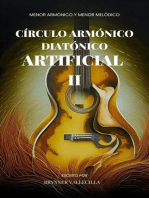 Círculo armónico diatónico artificial 2: Menor armónico y menor melódico: círculo armónico diatónico artificial, #2