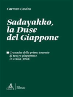 Sadayakko, la Duse del Giappone: Cronache della prima tournée di teatro giapponese in Italia (1902)