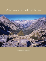 A Summer in the High Sierra