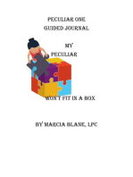 Peculiar One Guided Journal