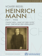 Heinrich Mann (1871-1950): Zwischen „Macht der Güte“ und „Diktatur der Vernunft“