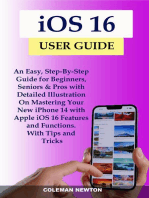 iOS 16 User Guide: An Easy, Step-By-Step Guide for Beginners, Seniors & Pros with Detailed Illustration On Mastering Your New iPhone 14 with Apple iOS 16 Features and Functions. With Tips and Tricks