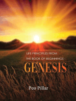 LIFE PRINCIPLES FROM THE BOOK OF BEGINNINGS – GENESIS
