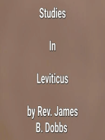 Studies In Leviticus