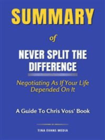 Summary of Never Split the Difference: Negotiating As If Your Life Depended On It | A Guide To Chris Voss' Book