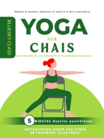 Yoga sur chaise pour les seniors, les débutants et les employés de bureau : routine quotidienne de 5 minutes avec instructions étape par étape entièrement illustrées