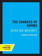 The Chances of Rhyme: Device and Modernity