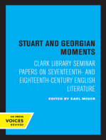 Stuart and Georgian Moments: Clark Library Seminar Papers on Seventeenth- and Eighteenth-Century English Literature