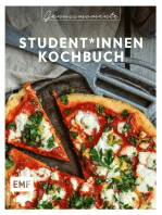 Genussmomente: Student*innen-Kochbuch: Schnell – günstig – lecker: Rezepte für Pfannen-Pizza, Halloumi-Burger, Gnocchi al limone und mehr!