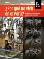 ¿Por qué no vivir en el Perú?: Respuestas a la interrogante en 1981, 1998 y 2021-2022