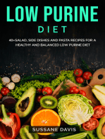 Low Purine Diet: 40+Salad, Side dishes and pasta recipes for a healthy and balanced Low Purine  diet
