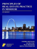 Principles of Real Estate Practice in Missouri