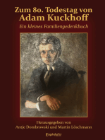 Zum 80. Todestag von Adam Kuckhoff: Ein kleines Familiengedenkbuch