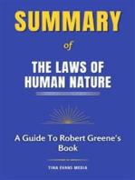 Summary of The Laws of Human Nature | A Guide To Robert Greene's Book