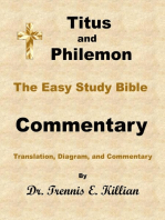 Titus and Philemon: The Easy Study Bible Commentary: The Easy Study Bible Commentary Series, #56