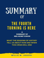 Summary of The Fourth Turning Is Here By Neil Howe