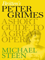 Britten's Peter Grimes: A Short Guide to a Great Opera