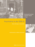 Psychiatrie in der DDR III: Weitere Beiträge zur Geschichte