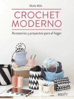 Crochet moderno: Accesorios y proyectos para el hogar