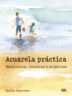 Acuarela práctica: Materiales, técnicas y proyectos