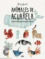 Animales de acuarela: Cómo dibujarlos paso a paso