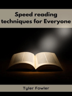 SPEED READING TECHNIQUES: Unlocking the Power of Speed Reading Techniques for Rapid Information Processing and Enhanced Comprehension (2023 Guide for Beginners)