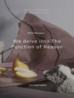 We delve into The Function of Reason