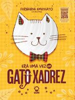 Era uma vez um gato xadrez: Edição acessível com descrição de imagens